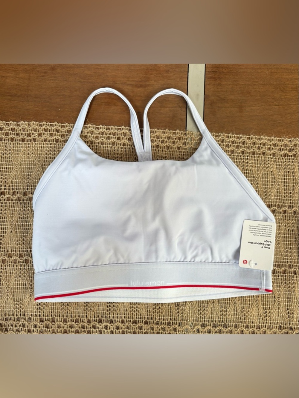 lululemon athletica White Sports Bra